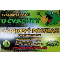 Dárkový poukaz ČVACHTA