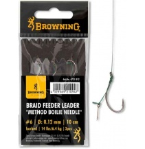 Feeder návazec - šňůra, method boilies jehla 3ks