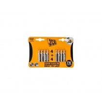Alkalická baterie JCB LR03 / AAA, blistr 8 ks