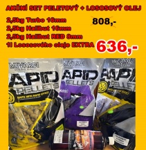 Akční set Peletový + lososový olej