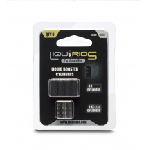 Liquirigs - Liquid Zig Booster kapsle, černá a čirá 4+2ks
