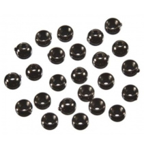 Giants fishing Hlavičky černé - Beads Black 3,3 mm/100 ks