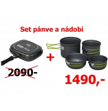 Set nádobí a pánve