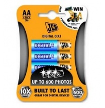 JCB OXI DIGITAL baterie LR06/AA, blistr 4 ks
